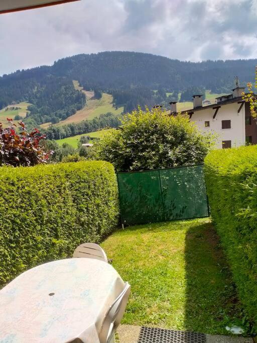 Charmant Studio + Jardin Vue Pistes Et Local Velo Praz-sur-Arly Eksteriør billede